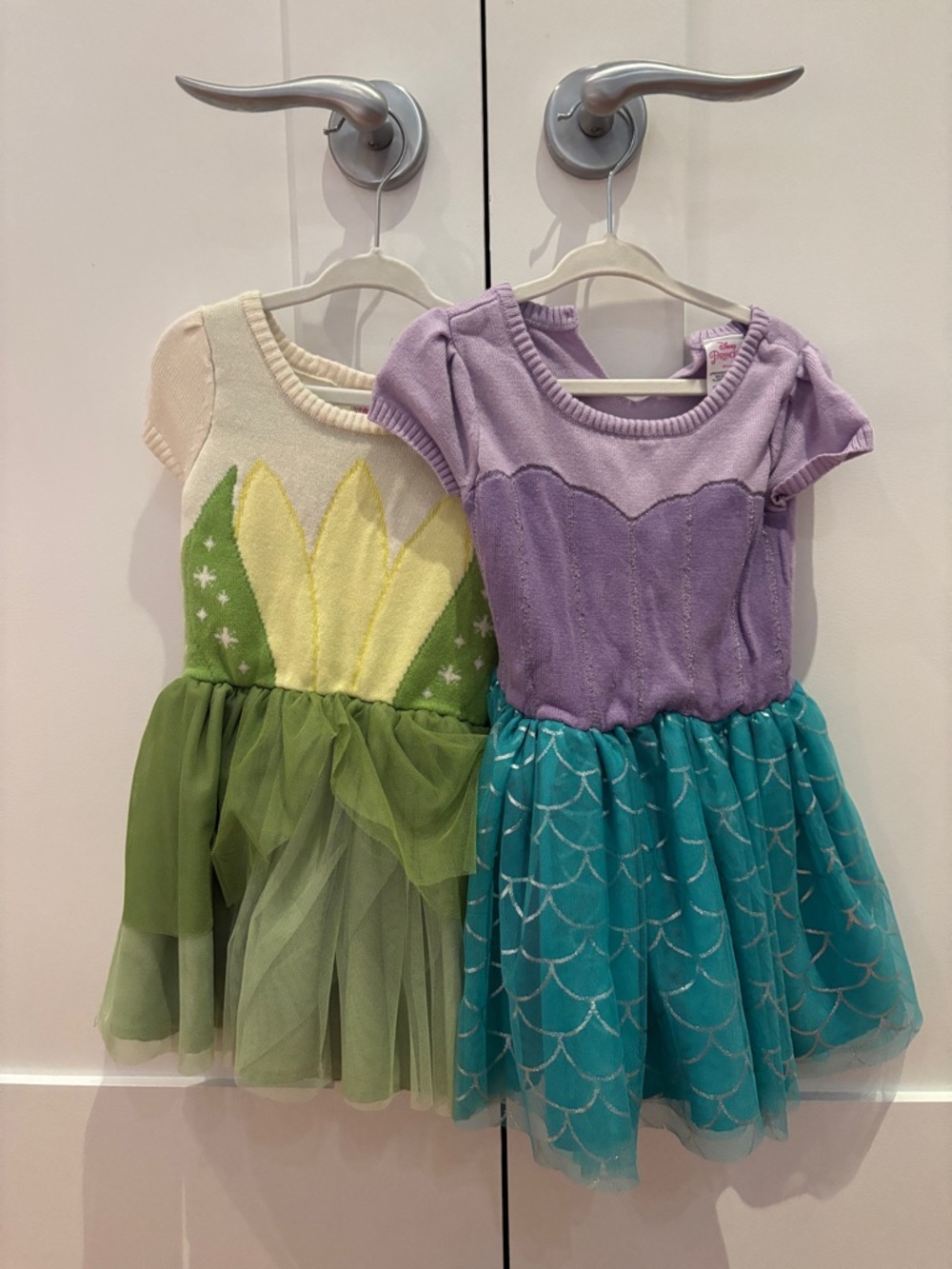 Girls' Tiana Dress & Little Mermaid Tulle Dress - Set of 2